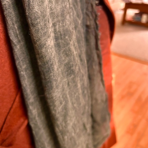 Chic Olive Green Large Scarf or Wrap - Picture 5 of 5